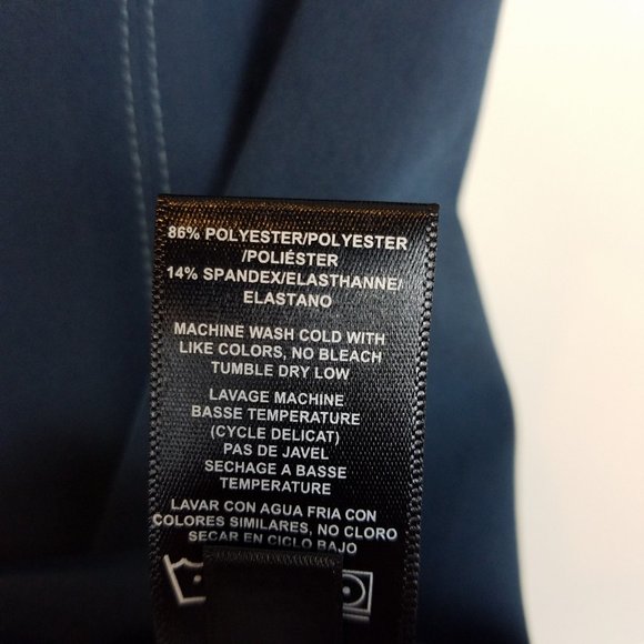 Kuhl Tufflex Shirt Short Sleeve Blue Small A0708 - Picture 6 of 8